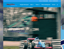 Tablet Screenshot of douglasmotorsport.com